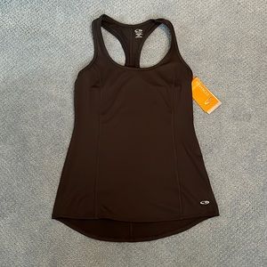 NWT Champion Advanced Semi-Fitted Black Racerback
